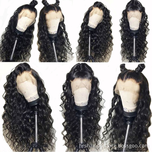 360 Frontal Lace Wig loose wave glueless brazilian Hair Wigs Virgin 360 full lace human hair Wig 150% Density Natural Hair